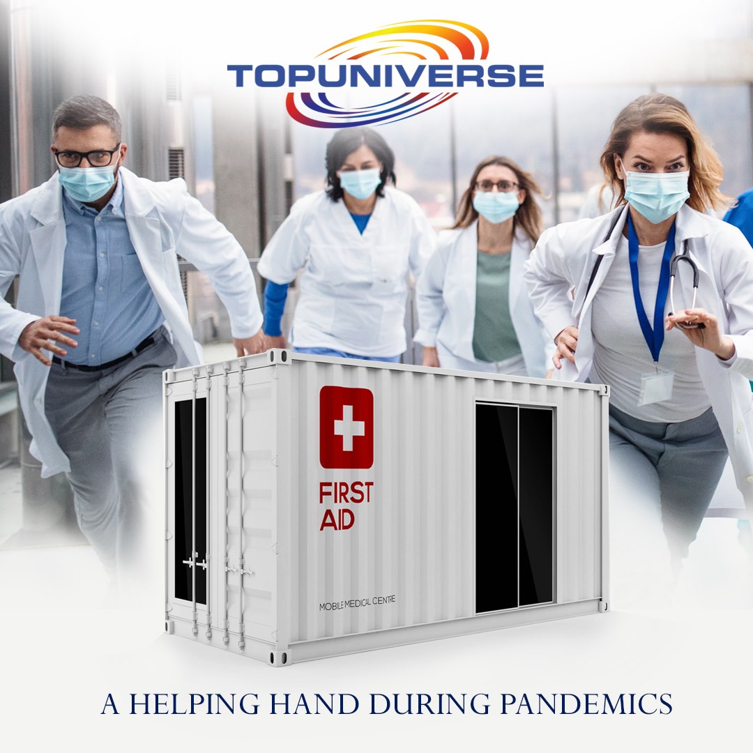 A Helping Hand During Pandemics | Shipping Container Clinics | Healthcare Industry