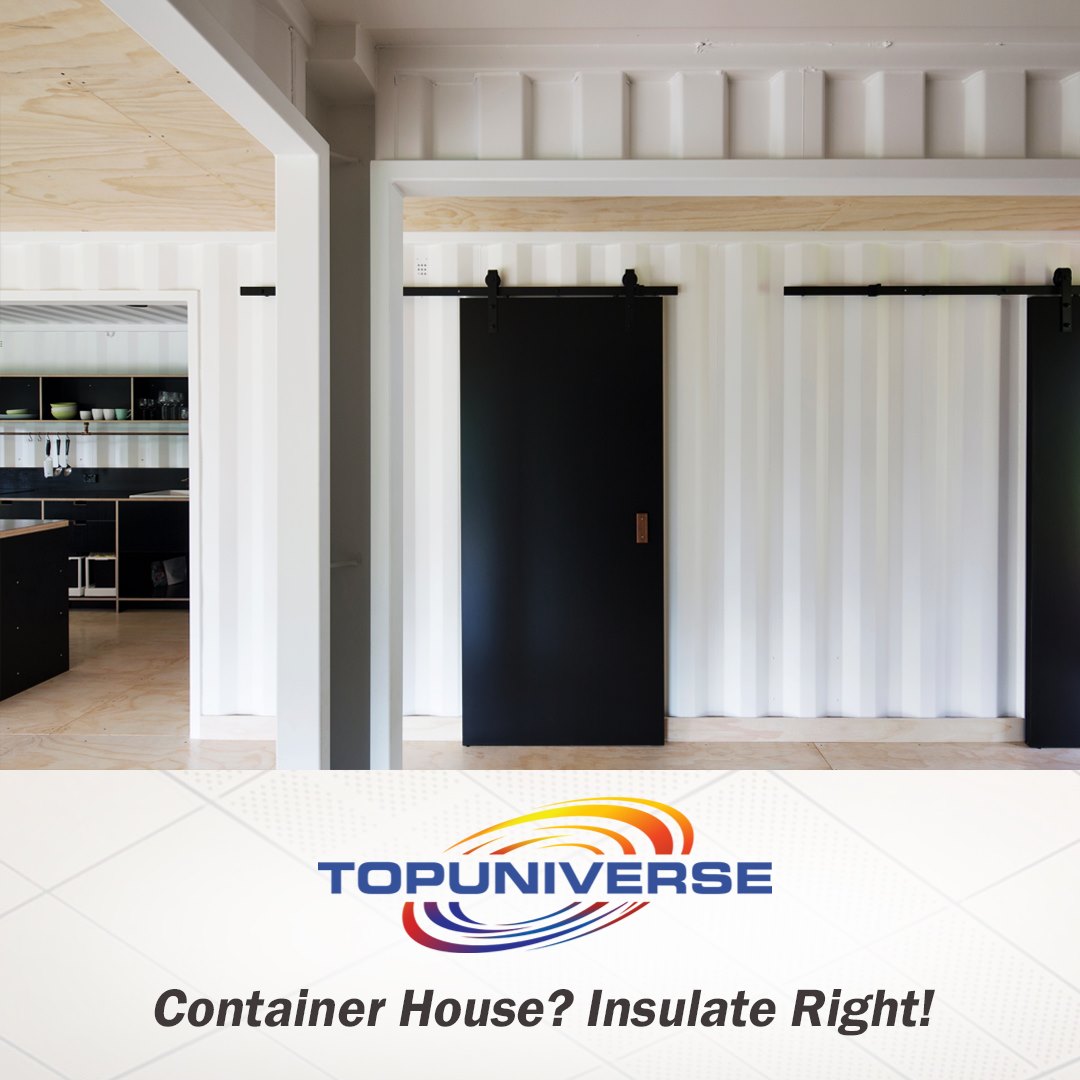 Shipping Container House? Insulate Right!
