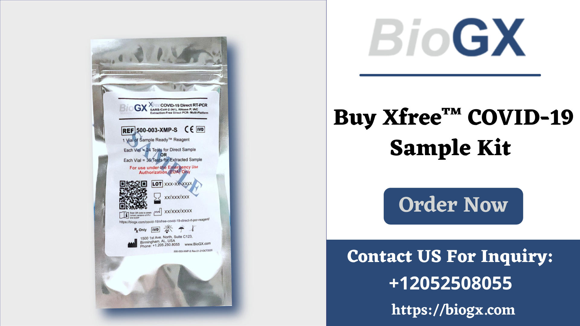 Buy Xfree™ COVID-19 Sample Kit