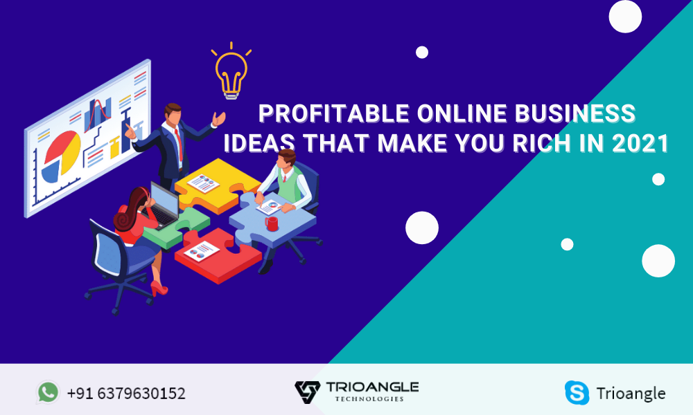 Profitable Online Business ideas that make you Rich in 2021