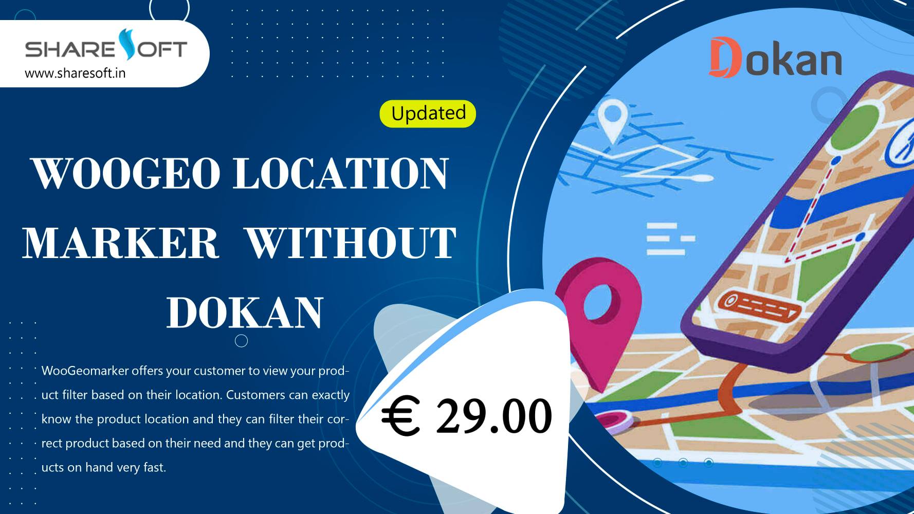 WooGeo Location Marker Without Dokan