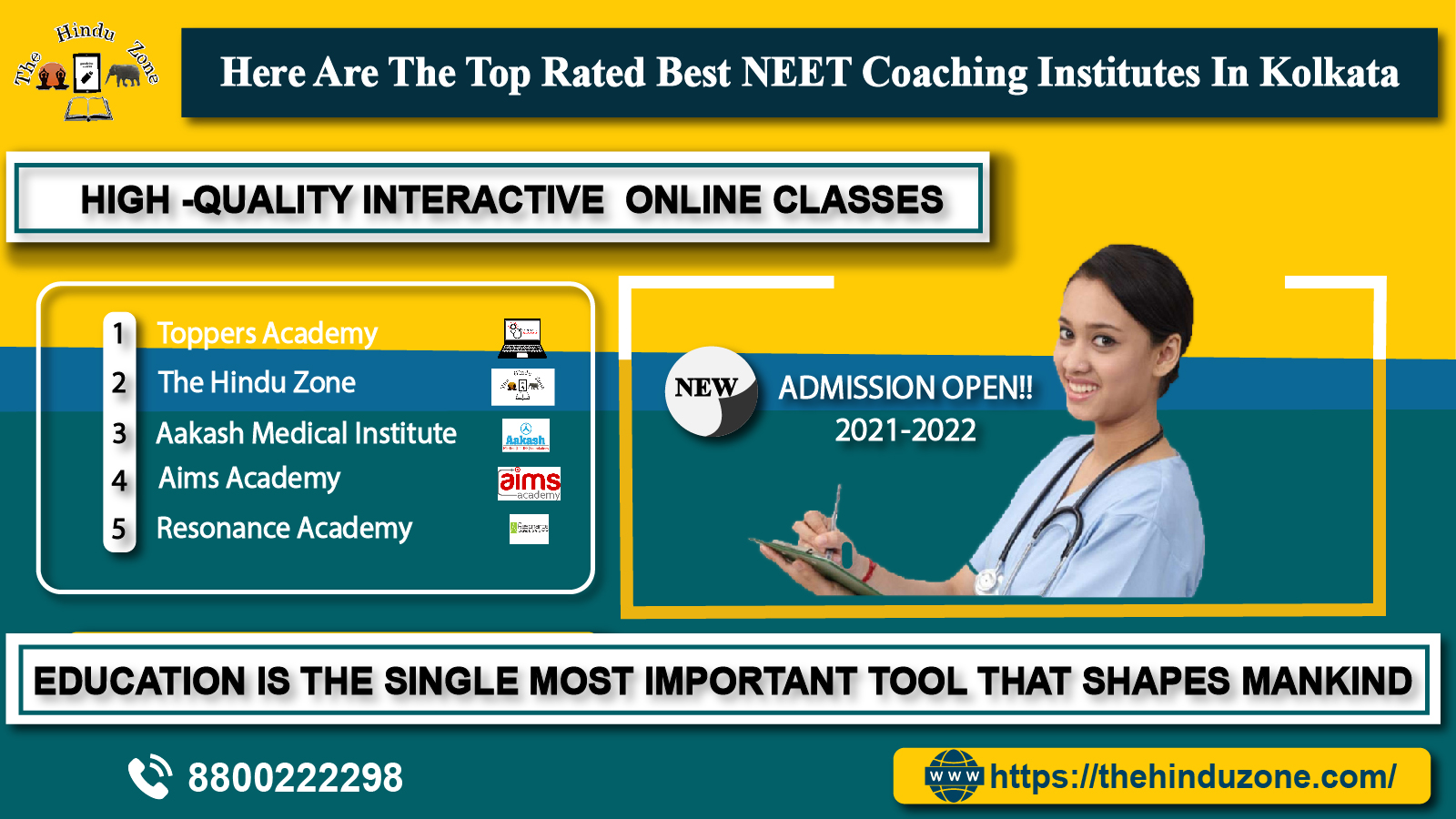Find Best NEET-UG Coaching Classes In Kolkata With Contact Details