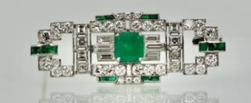 Buy Deco Brooch Online