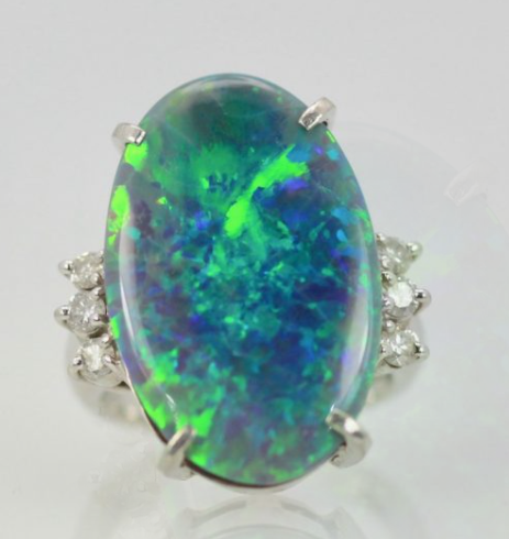 Get Black Opal Rings