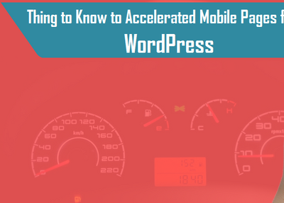 Thing to Know to Accelerated Mobile Pages for WordPress
