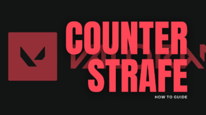 A comprehensive guide to counter strafing in VALORANT