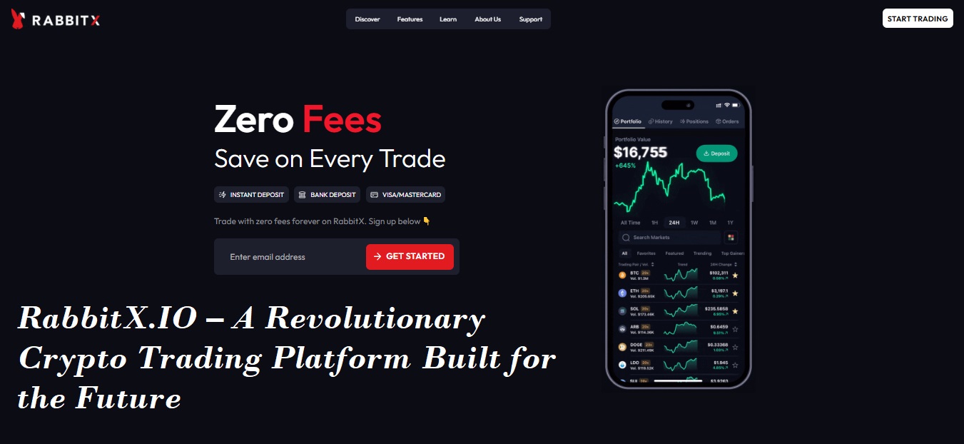 RabbitX.IO – A Revolutionary Crypto Trading Platform Built for the Future