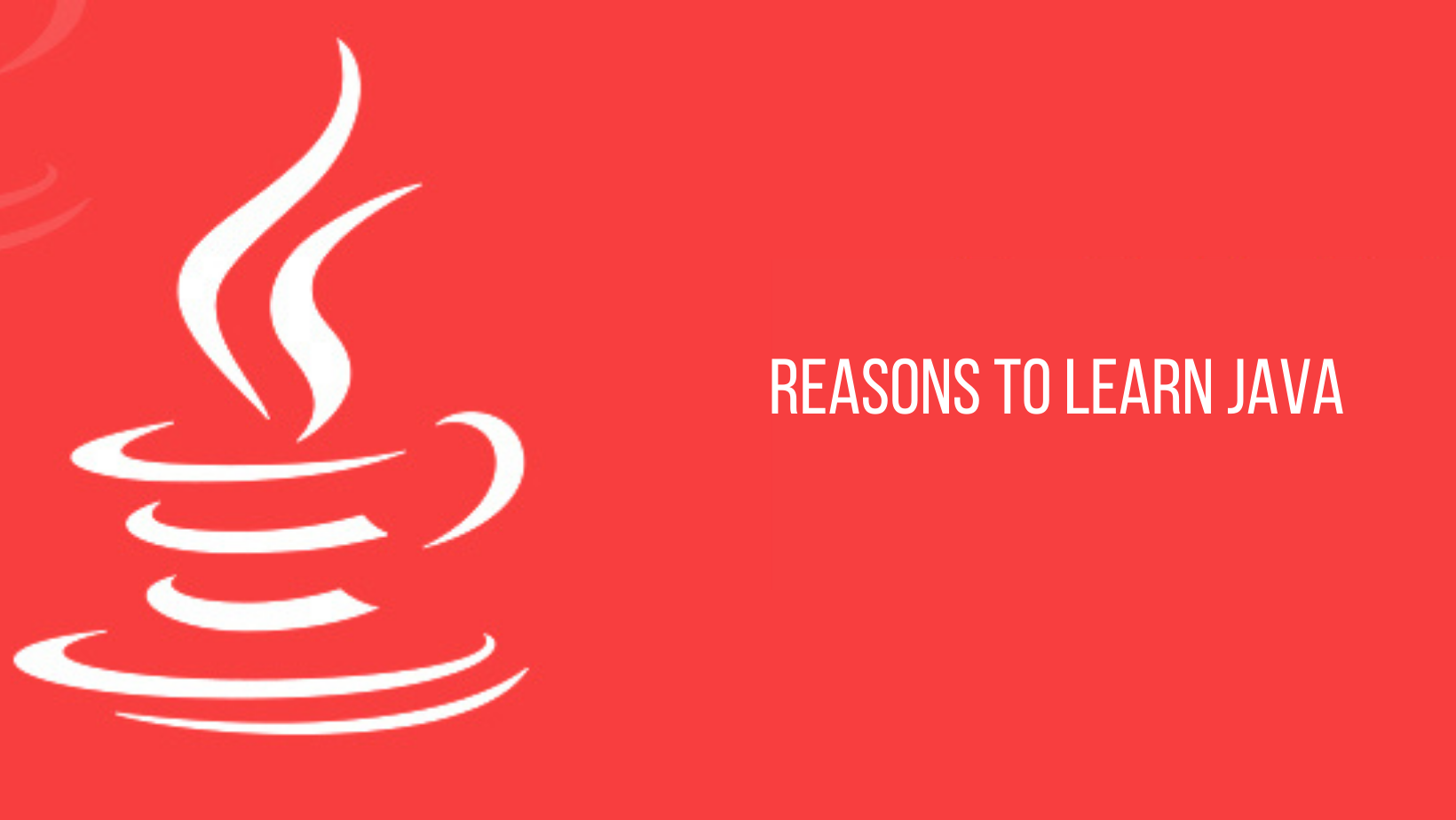 Reasons to learn java