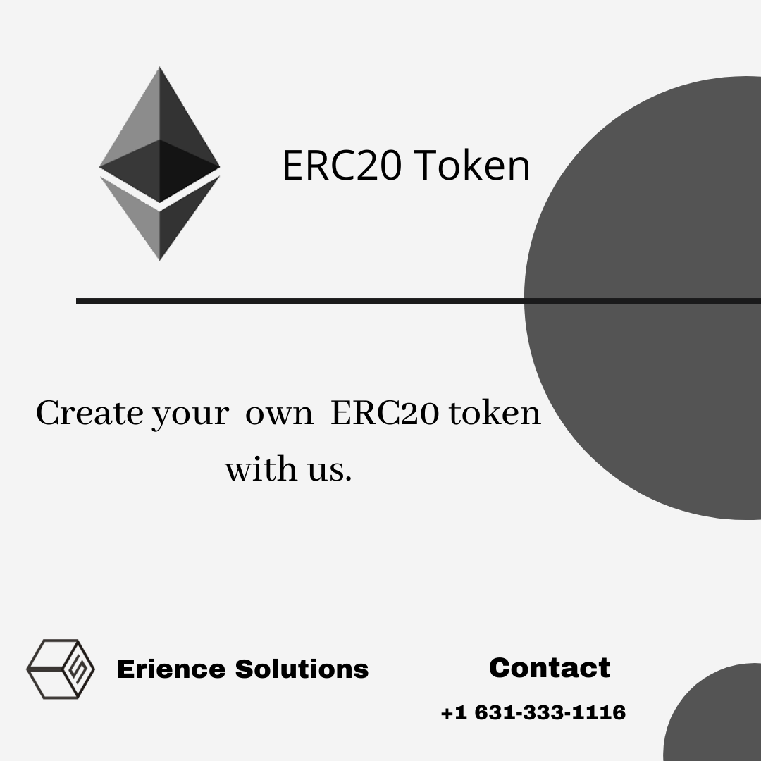 Build a ERC20 token with Erience