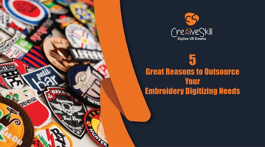Outsource Your Custom Embroidery Digitizing Needs