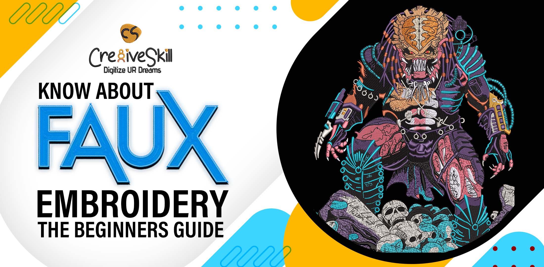 Faux Embroidery: Get a Beautiful Embroidered Look Without Stitching