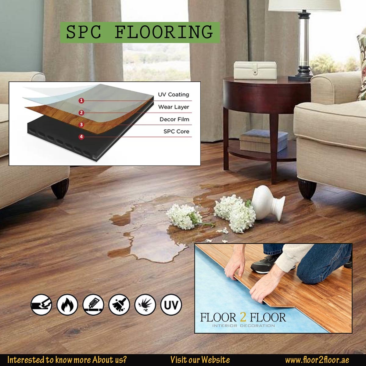 SPC Flooring Dubai