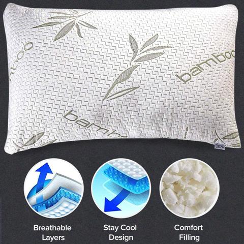 Bamboo Memory Foam Pillow