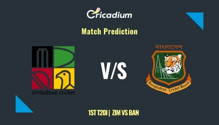 Bangladesh tour of Zimbabwe, 2021 1st T20I ZIM vs BAN Match Prediction Who Will Win Today