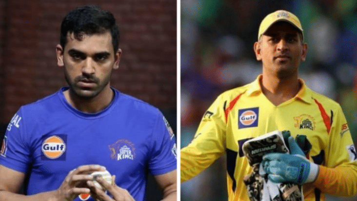 Deepak Chahar Speaks on Dhoni the Backbone Of CSK