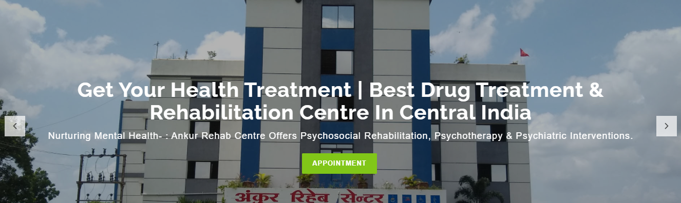 Top Nasha Mukti Kendra in Indore - Ankur Rehab Centre