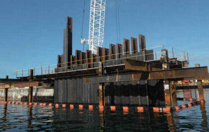 Common phenomena and preventive measures of steel sheet pile construction