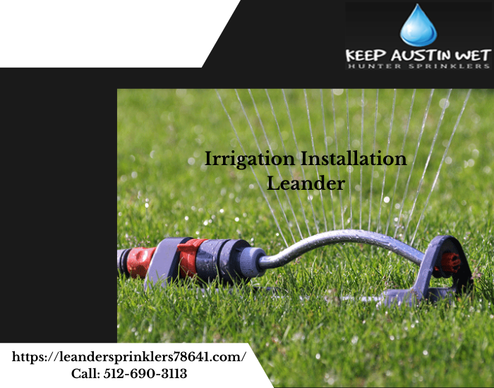 irrigation installation leander