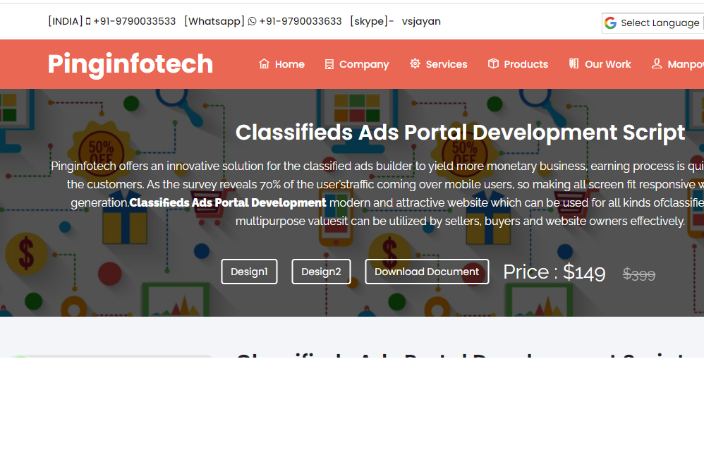 Classifieds Ads Portal Development Script