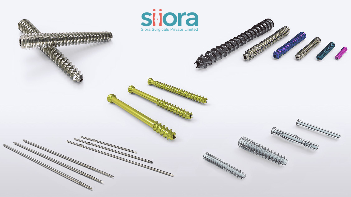 Cortical, Cancellous and Self-tapping Screw Types
