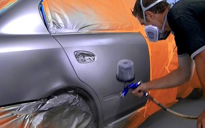 Car denting and painting serivce center