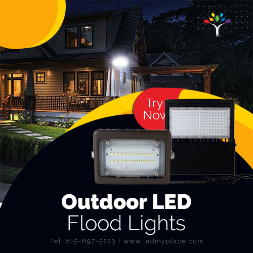 Buy Outdoor LED Flood Lights For Cost-saving Solution