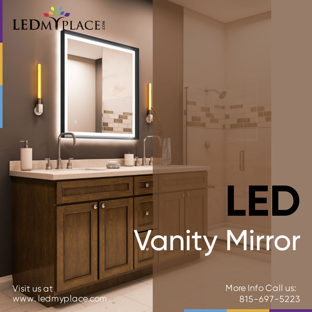 Buy Lighted vanity mirrors to provide extra lighting