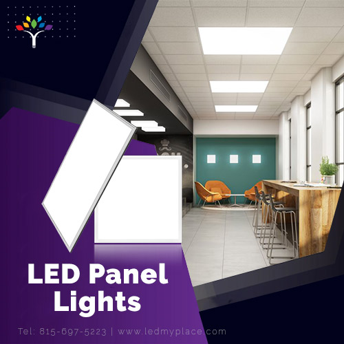 Get Energy-efficient LED Panel Light for office, school, hospital