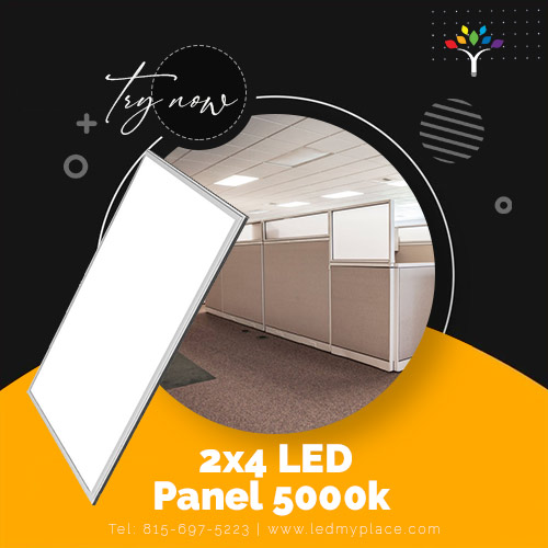 Buy Modern 2x4 led panel 5000k light for office work Place