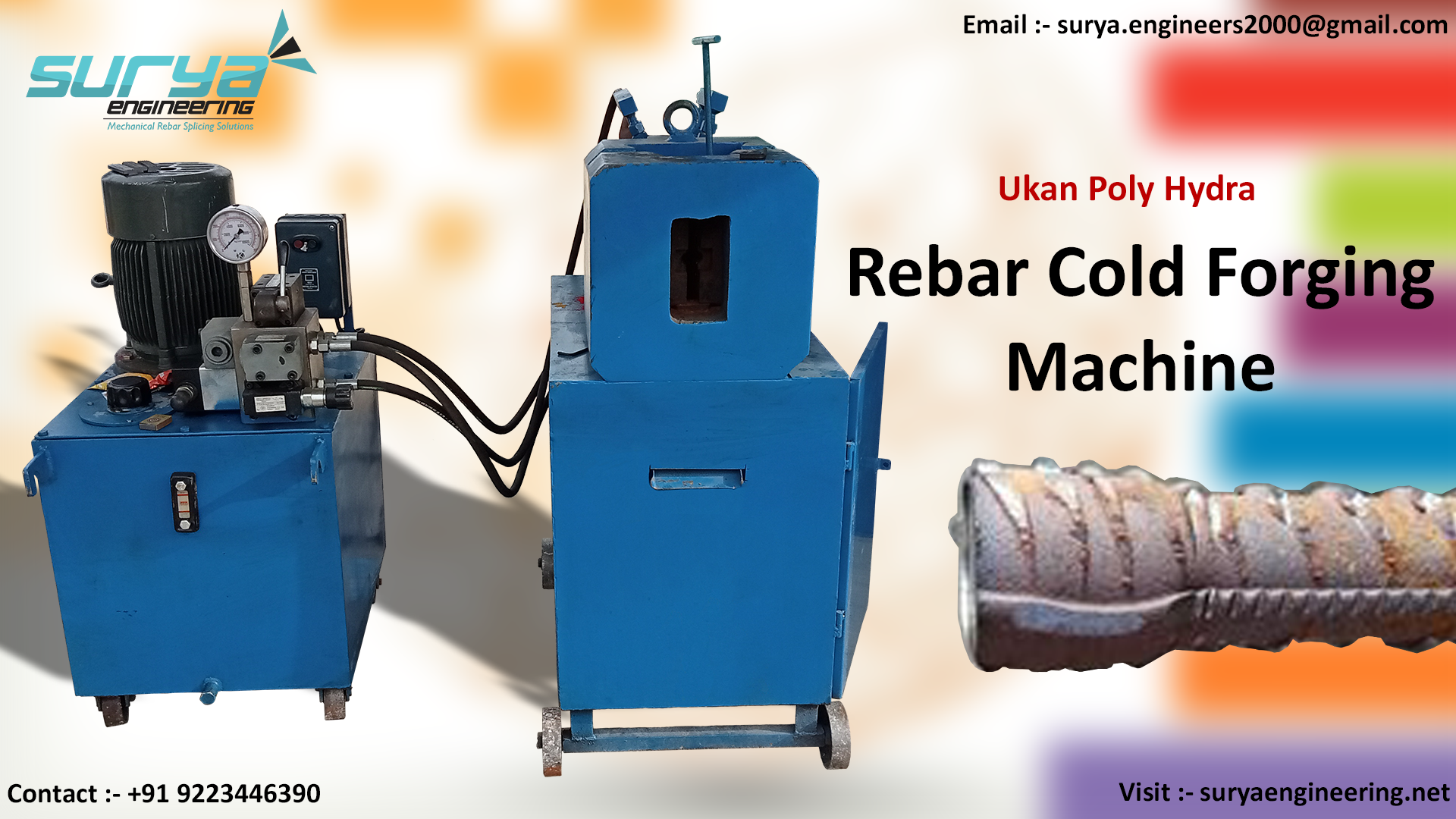 Hydraulic Cold Forging Machine | Rebar Cold Forging Machine