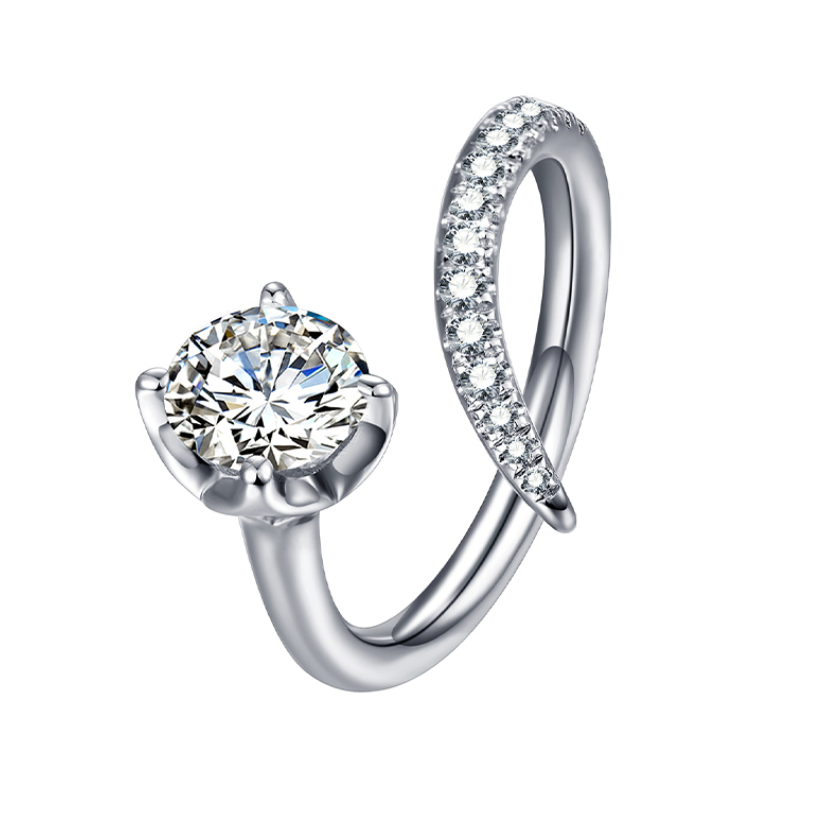Buy McGee Open Moissanite Ring North Carolina