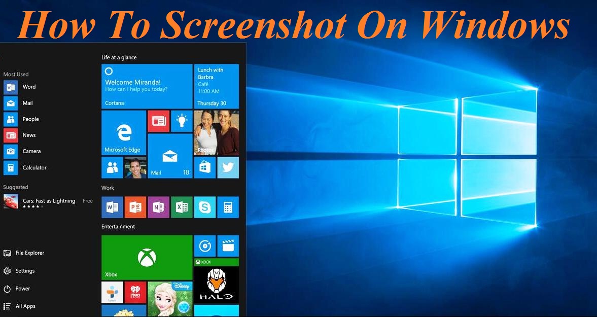 How To Screenshot On Windows