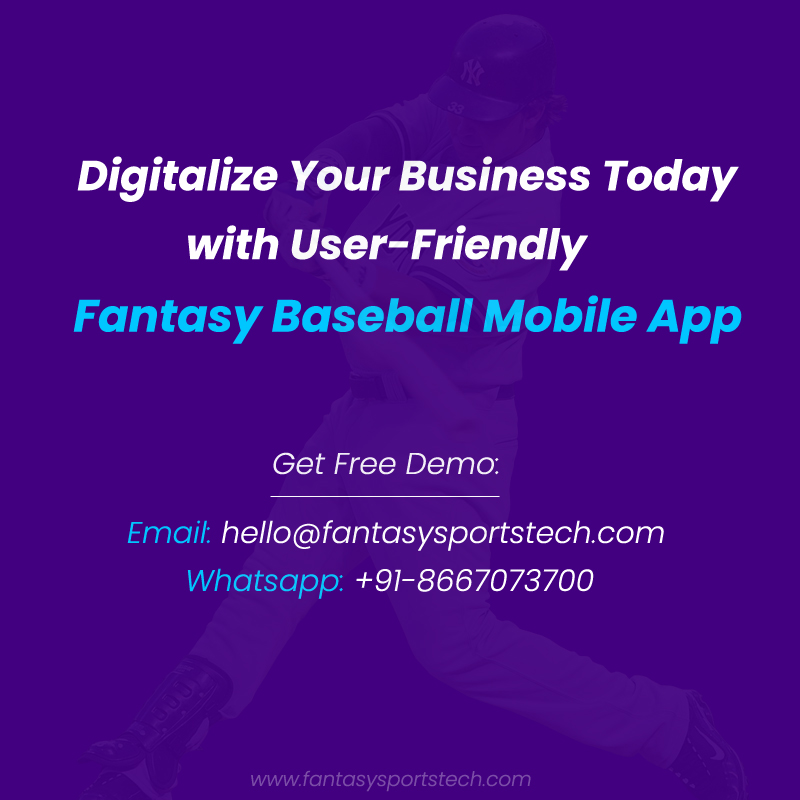 Fantasy Baseball App Development Company