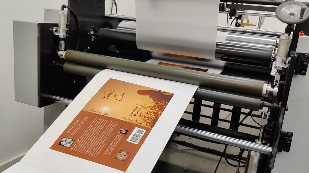 What is the effect of screen pitch on book printing registration?