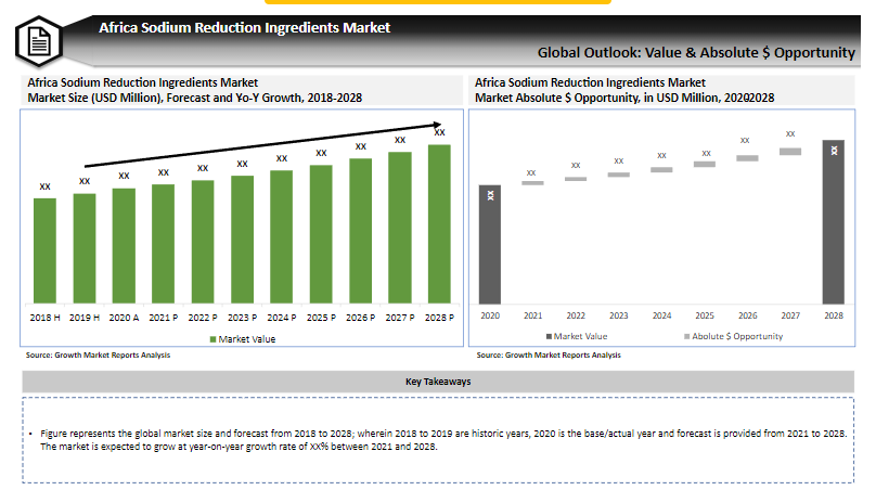 Africa Sodium Reduction Ingredients Market Size & Share 2021-2028 | Growth Market Reports