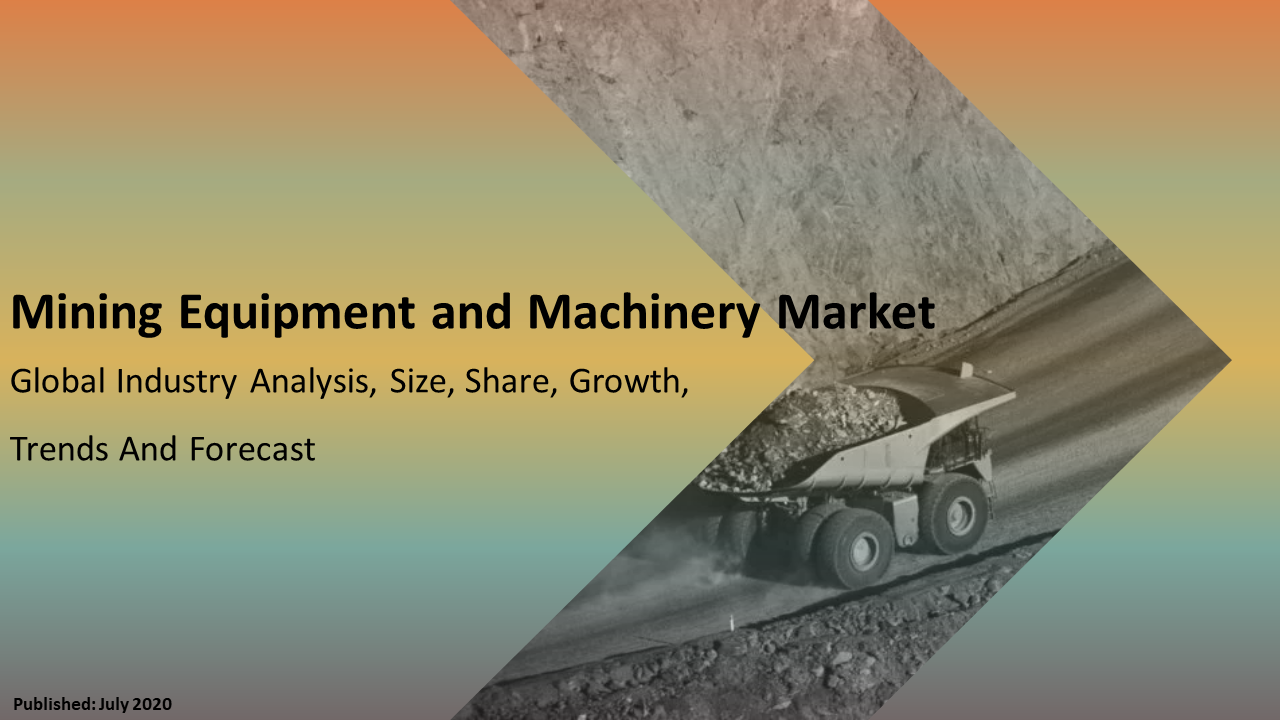 Global Mining Equipment and Machinery Market Report Analysis 2019-2027