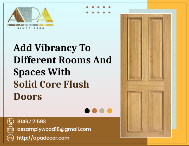 Things You Should Know About Solid Core Flush Doors