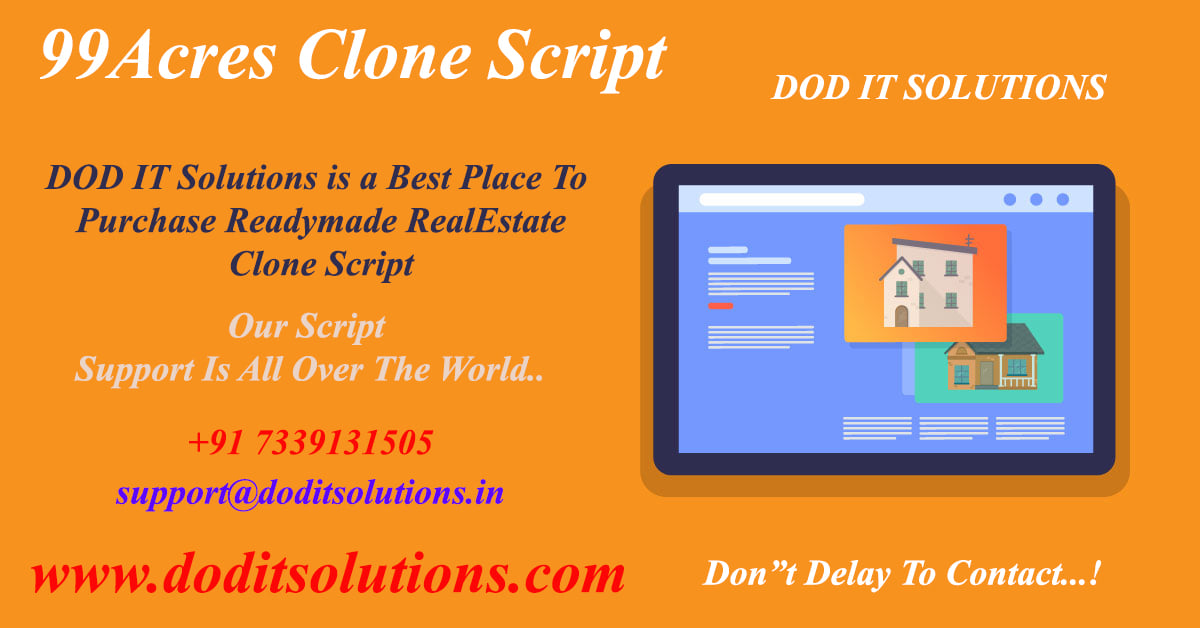 Best 99Acres Readymade Clone Script