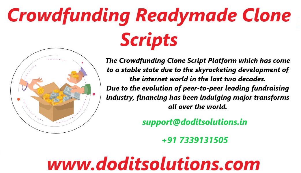 Best Readymade Crowdfunding Clone Script - DOD IT SOLUTIONS