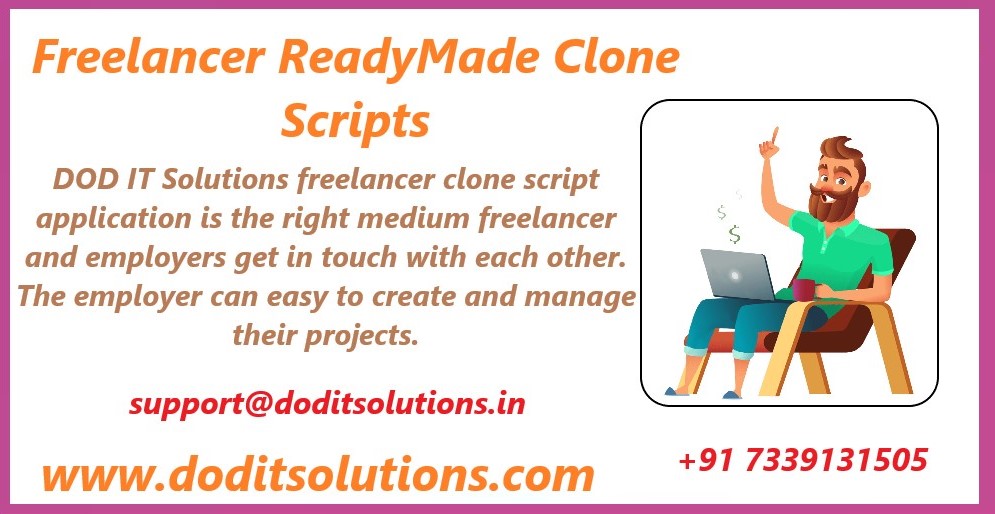 Best Readymade Freelancer Clone Script - DOD IT SOLUTIONS