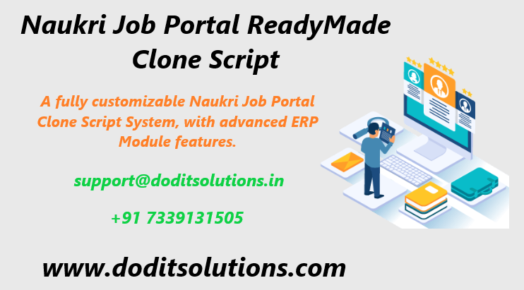 Best Readymade Job Portal Clone Script - DOD IT SOLUTIONS