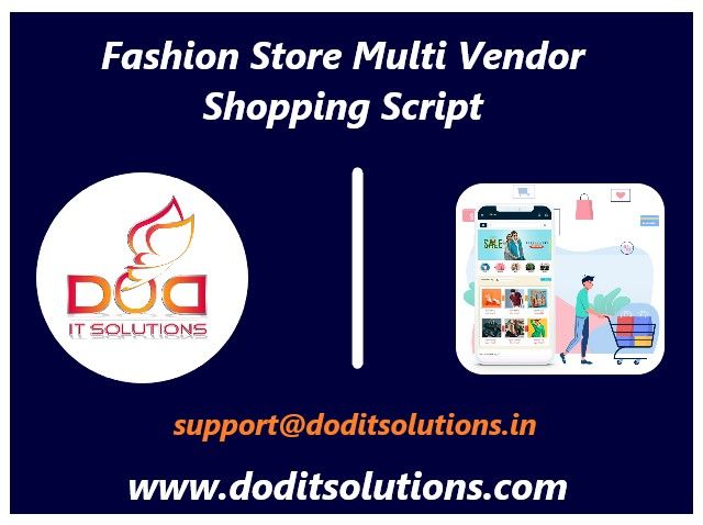 Fashion Store Multi Vendor Shopping Script - WEBSITE SCRIPTS
