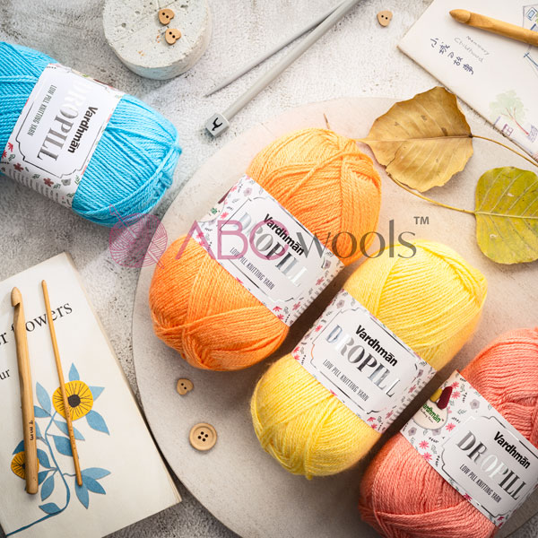 All about Knitting and Crochet Yarns