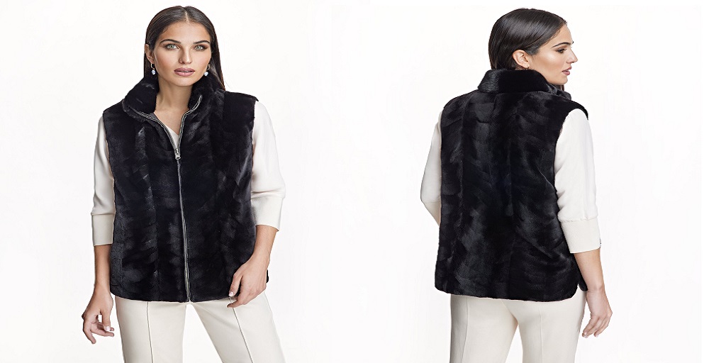 How To Wear A Black Fur Vest for Women Without Looking Extra