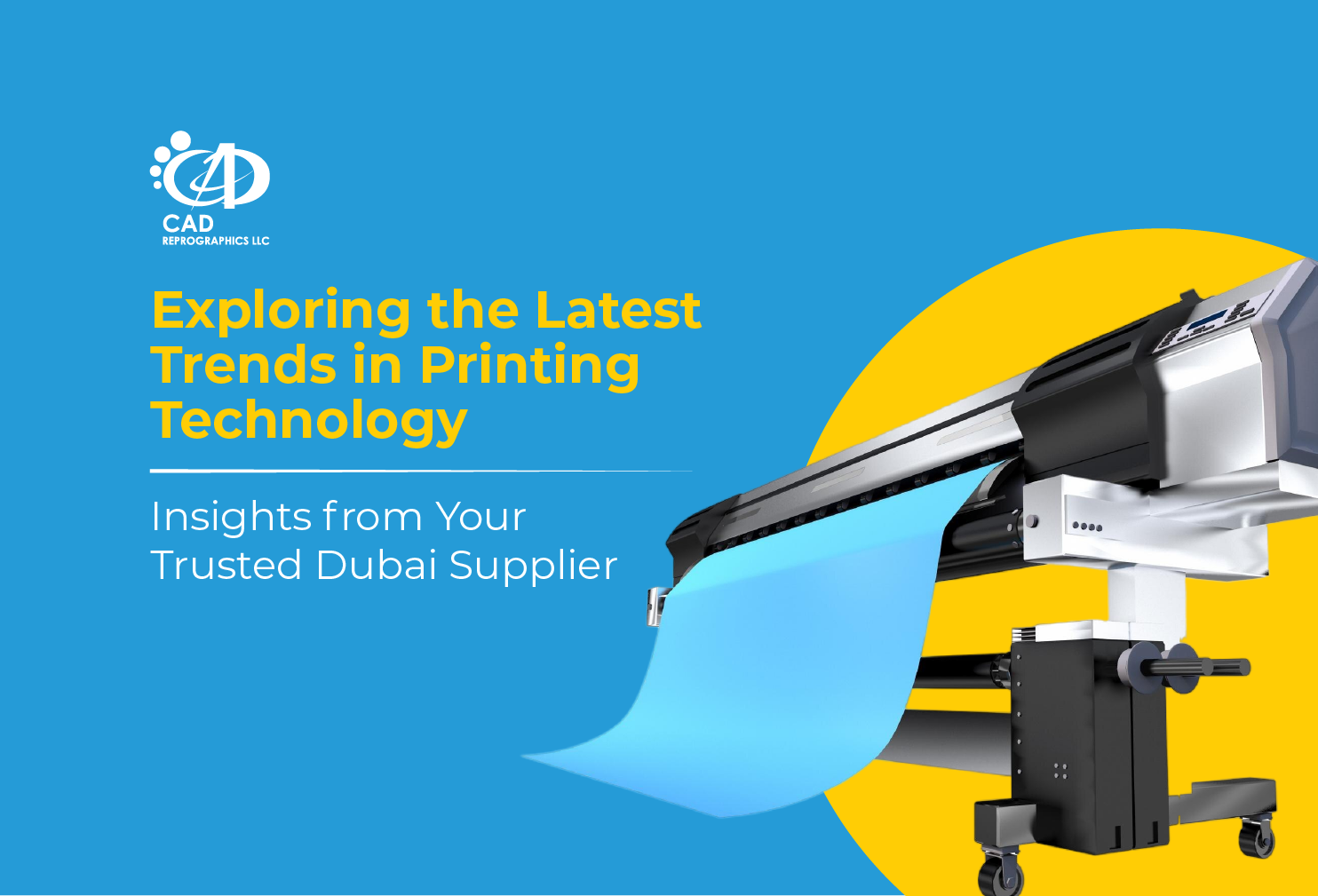 Exploring the Latest Trends in Printing Technology: Insights from Your Trusted Dubai Supplier