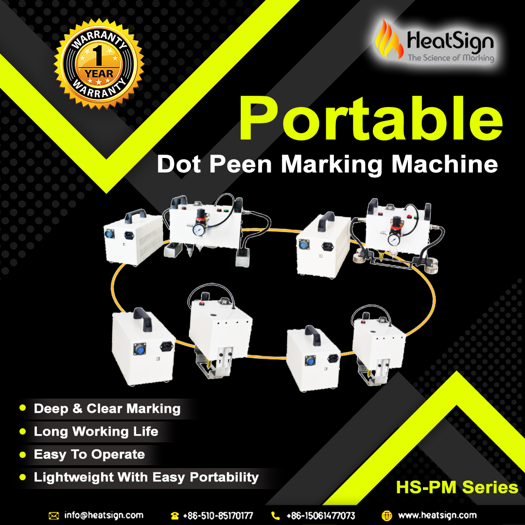 High Performance Dot Peen Marking Machines With Warranty | HeatSign