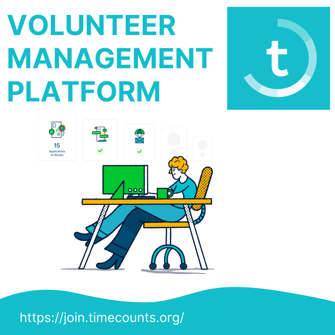 Best Volunteer Management Platform - Timecounts