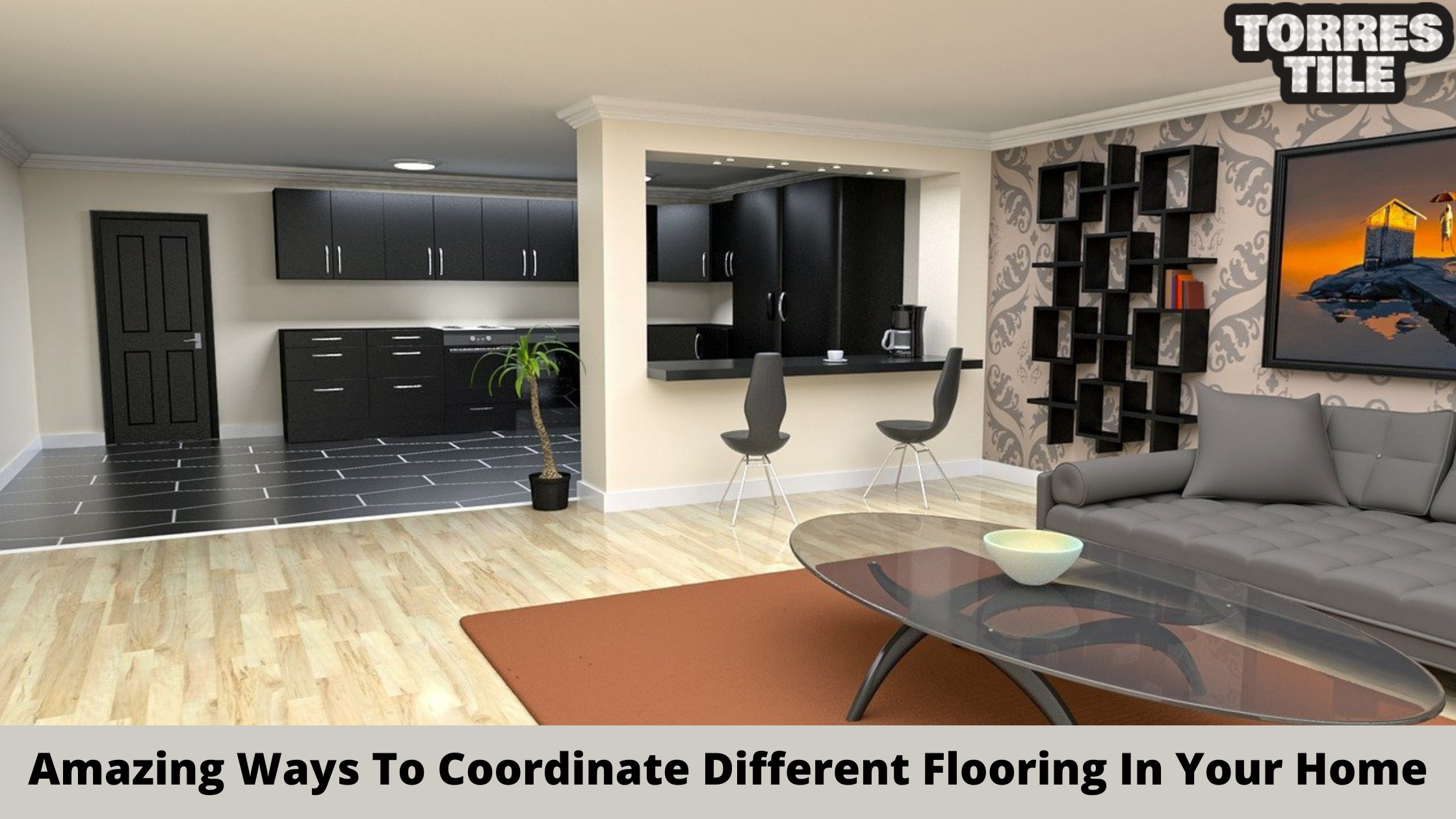 Amazing Ways To Coordinate Different Flooring In Your Home