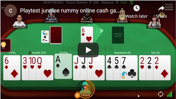 junglee rummy 50 rupees free download