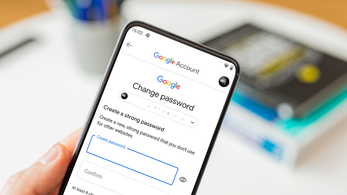 Why change the google password?